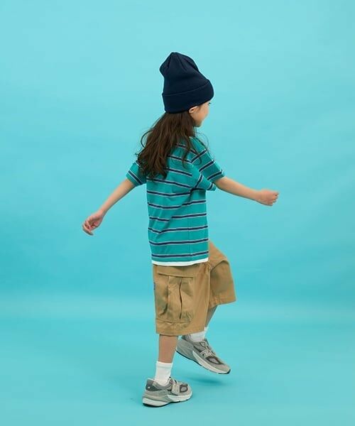 GLAZOS / グラソス Tシャツ | 【SKIT0LY】ボーダー・ポイント刺繍レイヤード半袖Tシャツ | 詳細15