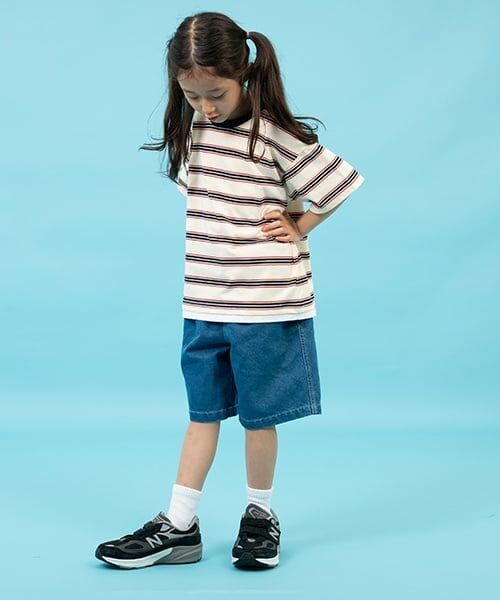 GLAZOS / グラソス Tシャツ | 【SKIT0LY】ボーダー・ポイント刺繍レイヤード半袖Tシャツ | 詳細16