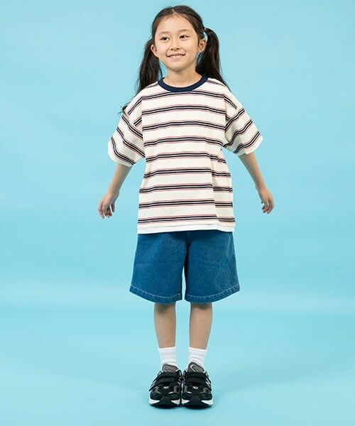 GLAZOS / グラソス Tシャツ | 【SKIT0LY】ボーダー・ポイント刺繍レイヤード半袖Tシャツ | 詳細17