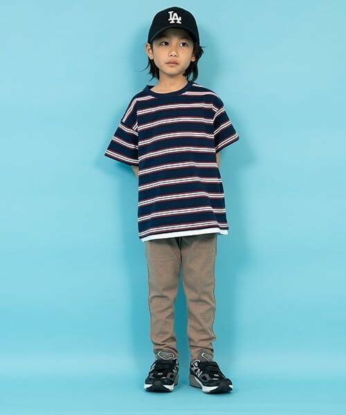 GLAZOS / グラソス Tシャツ | 【SKIT0LY】ボーダー・ポイント刺繍レイヤード半袖Tシャツ | 詳細21