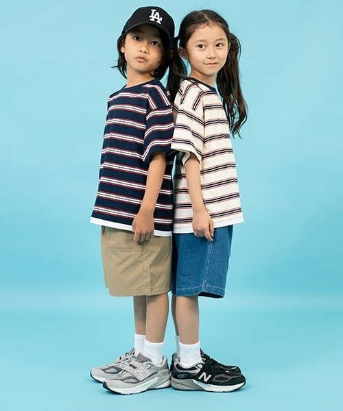 GLAZOS / グラソス Tシャツ | 【SKIT0LY】ボーダー・ポイント刺繍レイヤード半袖Tシャツ | 詳細24