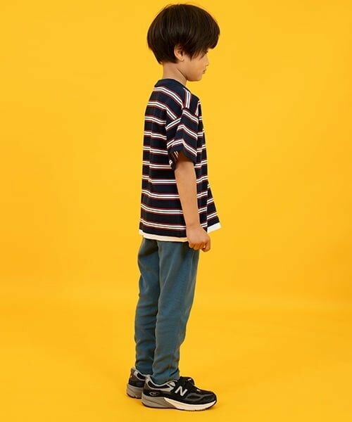 GLAZOS / グラソス Tシャツ | 【SKIT0LY】ボーダー・ポイント刺繍レイヤード半袖Tシャツ | 詳細26