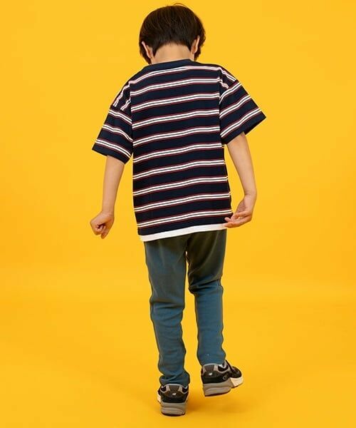 GLAZOS / グラソス Tシャツ | 【SKIT0LY】ボーダー・ポイント刺繍レイヤード半袖Tシャツ | 詳細27