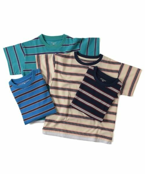 GLAZOS / グラソス Tシャツ | 【SKIT0LY】ボーダー・ポイント刺繍レイヤード半袖Tシャツ | 詳細5