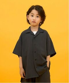 GLAZOS / グラソス シャツ・ブラウス | 【SKIT0LY】【セットアップ対応】トロトロ・半袖開衿シャツ