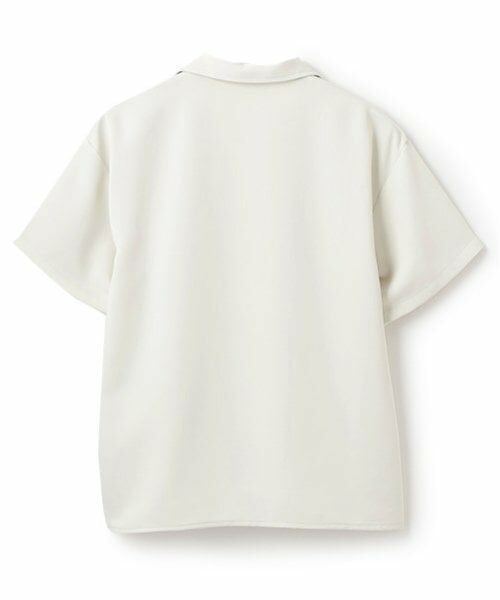 GLAZOS / グラソス シャツ・ブラウス | 【SKIT0LY】【セットアップ対応】トロトロ・半袖開衿シャツ | 詳細1