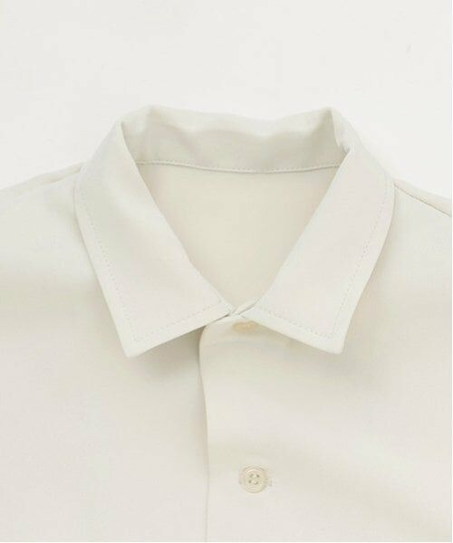 GLAZOS / グラソス シャツ・ブラウス | 【SKIT0LY】【セットアップ対応】トロトロ・半袖開衿シャツ | 詳細2