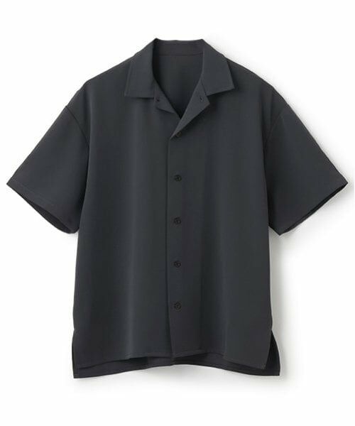 GLAZOS / グラソス シャツ・ブラウス | 【SKIT0LY】【セットアップ対応】トロトロ・半袖開衿シャツ | 詳細8