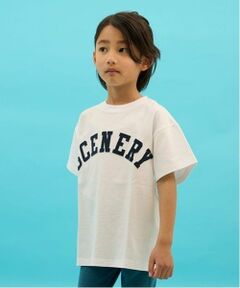 GLAZOS / グラソス Tシャツ | 【SKIT0LY】【接触冷感】ハイクールコットン・アーチロゴアップリケ刺しゅう半袖Tシャツ