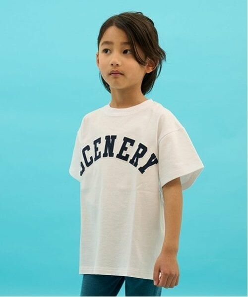 GLAZOS / グラソス Tシャツ | 【SKIT0LY】【接触冷感】ハイクールコットン・アーチロゴアップリケ刺しゅう半袖Tシャツ（白）
