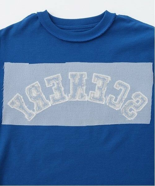 GLAZOS / グラソス Tシャツ | 【SKIT0LY】【接触冷感】ハイクールコットン・アーチロゴアップリケ刺しゅう半袖Tシャツ | 詳細4