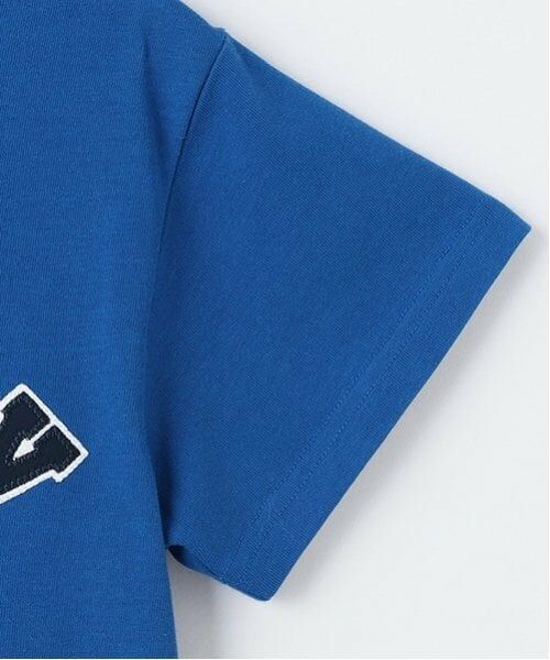 GLAZOS / グラソス Tシャツ | 【SKIT0LY】【接触冷感】ハイクールコットン・アーチロゴアップリケ刺しゅう半袖Tシャツ | 詳細5