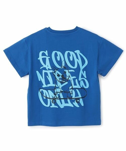 GLAZOS / グラソス Tシャツ | 【SKIT0LY】【接触冷感】ハイクールコットン・DOGプリント半袖Tシャツ | 詳細3