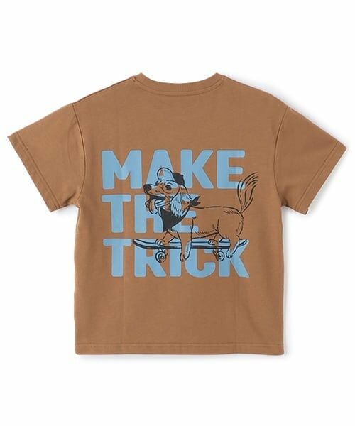 GLAZOS / グラソス Tシャツ | 【SKIT0LY】【接触冷感】ハイクールコットン・DOGプリント半袖Tシャツ | 詳細4