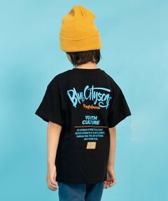 GLAZOS / グラソス Tシャツ | 【SKIT0LY】【接触冷感】ハイクールコットン・配色ロゴプリント半袖Tシャツ