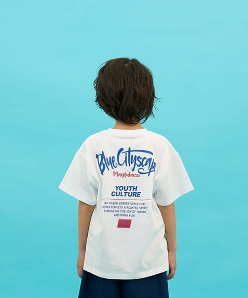 GLAZOS / グラソス Tシャツ | 【SKIT0LY】【接触冷感】ハイクールコットン・配色ロゴプリント半袖Tシャツ（白）