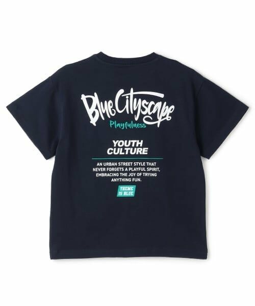 GLAZOS / グラソス Tシャツ | 【SKIT0LY】【接触冷感】ハイクールコットン・配色ロゴプリント半袖Tシャツ | 詳細1