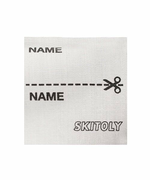 GLAZOS / グラソス Tシャツ | 【SKIT0LY】【接触冷感】ハイクールコットン・配色ロゴプリント半袖Tシャツ | 詳細11