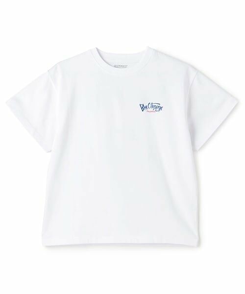 GLAZOS / グラソス Tシャツ | 【SKIT0LY】【接触冷感】ハイクールコットン・配色ロゴプリント半袖Tシャツ | 詳細12