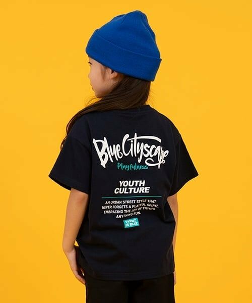 GLAZOS / グラソス Tシャツ | 【SKIT0LY】【接触冷感】ハイクールコットン・配色ロゴプリント半袖Tシャツ（紺）