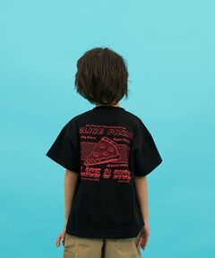 GLAZOS / グラソス Tシャツ | 【SKIT0LY】【接触冷感】ハイクールコットン・ジャンクフードプリント半袖Tシャツ
