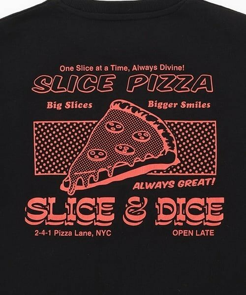 GLAZOS / グラソス Tシャツ | 【SKIT0LY】【接触冷感】ハイクールコットン・ジャンクフードプリント半袖Tシャツ | 詳細9