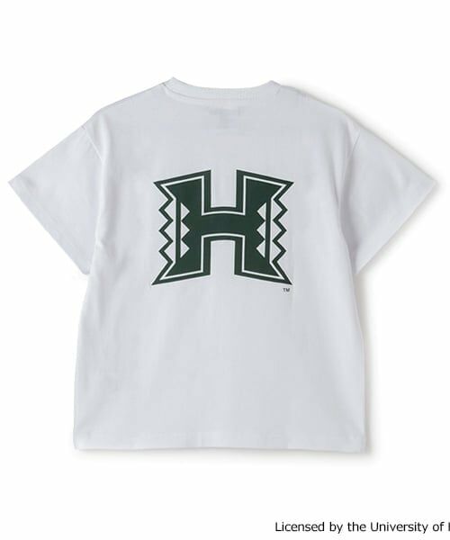 GLAZOS / グラソス Tシャツ | 【SKIT0LY】【接触冷感】ハイクールコットン・ハワイ大学半袖Tシャツ | 詳細1