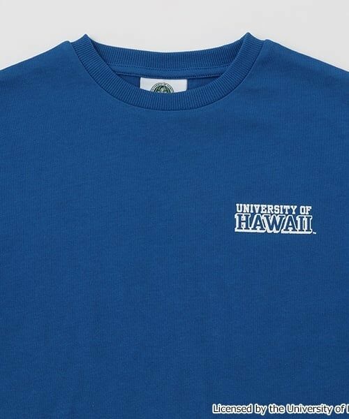 GLAZOS / グラソス Tシャツ | 【SKIT0LY】【接触冷感】ハイクールコットン・ハワイ大学半袖Tシャツ | 詳細4