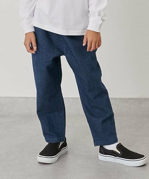 GLAZOS / グラソス その他パンツ | 【SKIT0LY】デニムストレッチ・シェフパンツ（ディープ ブルー）