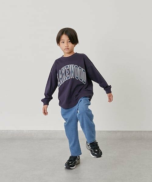 GLAZOS / グラソス Tシャツ | 【SKIT0LY】ビッグカレッジフロントプリント長袖Tシャツ | 詳細16