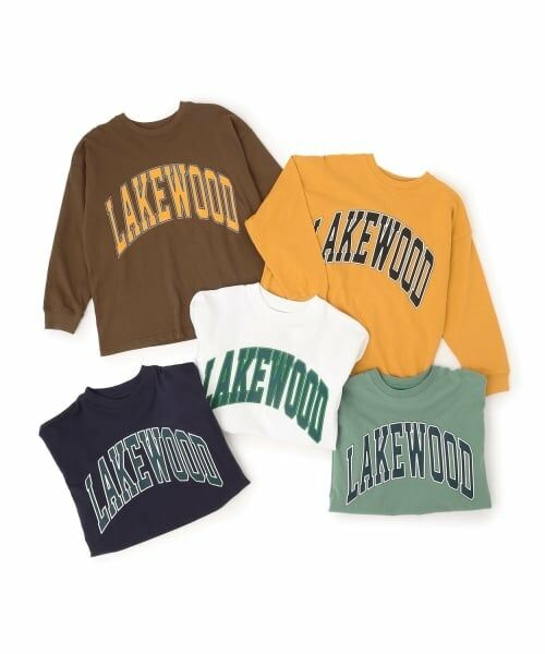 GLAZOS / グラソス Tシャツ | 【SKIT0LY】ビッグカレッジフロントプリント長袖Tシャツ | 詳細5