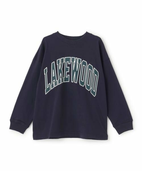 GLAZOS / グラソス Tシャツ | 【SKIT0LY】ビッグカレッジフロントプリント長袖Tシャツ | 詳細9