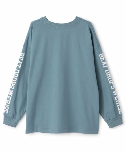 GLAZOS / グラソス Tシャツ | 【SKIT0LY】袖ロゴプリント長袖Tシャツ | 詳細1