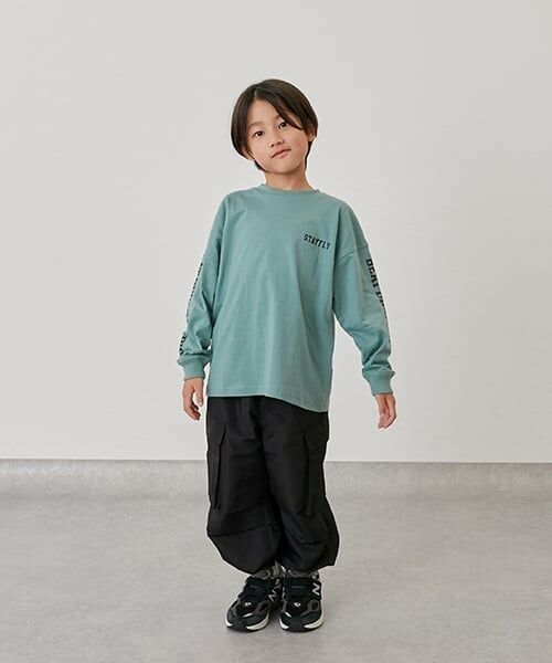 GLAZOS / グラソス Tシャツ | 【SKIT0LY】袖ロゴプリント長袖Tシャツ | 詳細14