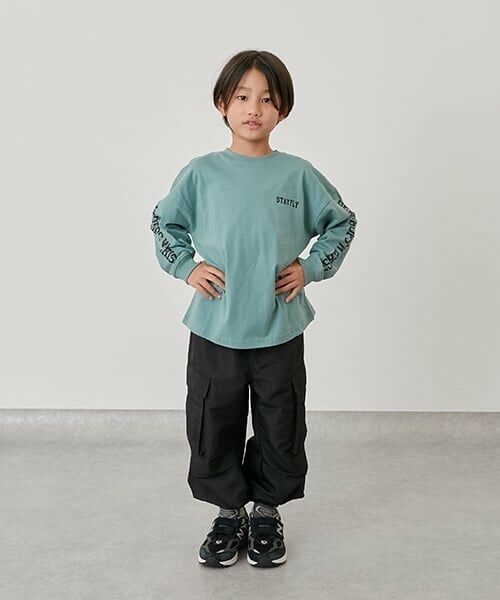 GLAZOS / グラソス Tシャツ | 【SKIT0LY】袖ロゴプリント長袖Tシャツ | 詳細15