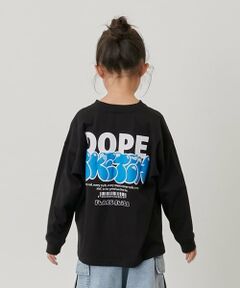 GLAZOS / グラソス Tシャツ | 【SKIT0LY】バック発泡プリント長袖Tシャツ