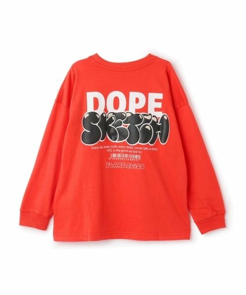 GLAZOS / グラソス Tシャツ | 【SKIT0LY】バック発泡プリント長袖Tシャツ | 詳細2