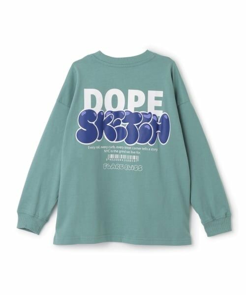 GLAZOS / グラソス Tシャツ | 【SKIT0LY】バック発泡プリント長袖Tシャツ | 詳細3