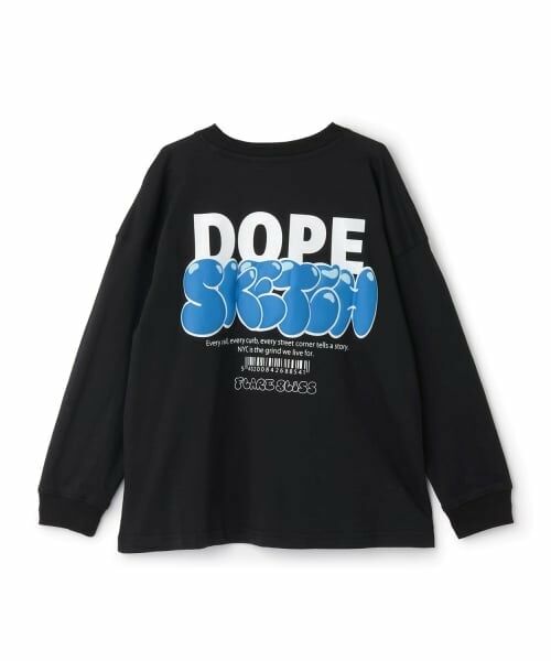 GLAZOS / グラソス Tシャツ | 【SKIT0LY】バック発泡プリント長袖Tシャツ | 詳細4