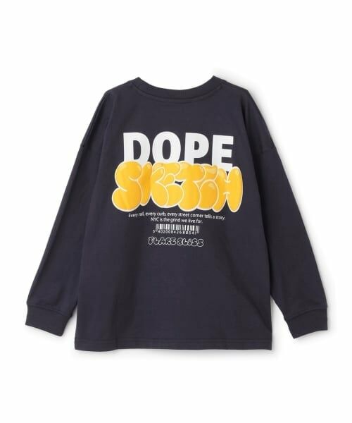 GLAZOS / グラソス Tシャツ | 【SKIT0LY】バック発泡プリント長袖Tシャツ | 詳細5