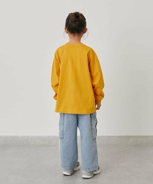 GLAZOS / グラソス Tシャツ | 【SKIT0LY】フロントハンバーガープリント長袖Tシャツ | 詳細16