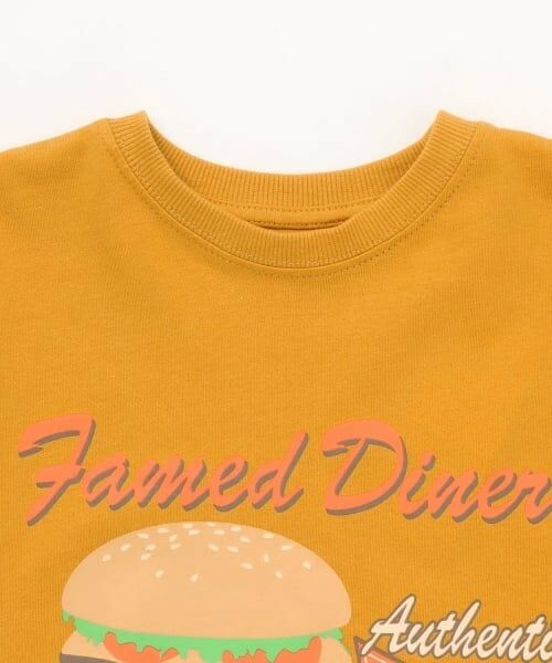 GLAZOS / グラソス Tシャツ | 【SKIT0LY】フロントハンバーガープリント長袖Tシャツ | 詳細2
