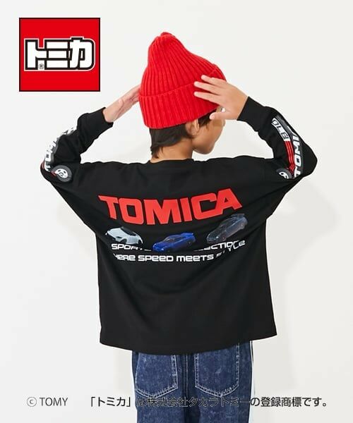 GLAZOS / グラソス Tシャツ | 【SKIT0LY】【TOMICA】アソート長袖Tシャツ（黒）