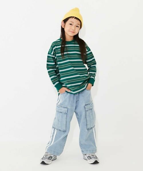 GLAZOS / グラソス Tシャツ | 【SKIT0LY】ボーダー長袖Tシャツ | 詳細1