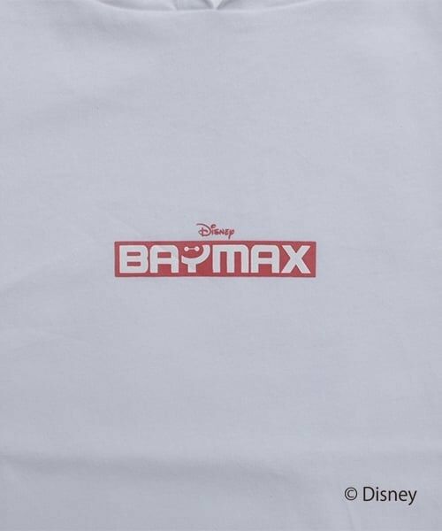 GLAZOS / グラソス Tシャツ | 【SKIT0LY】【DISNEY】BAYMAX_フード付き半袖ビッグTシャツ | 詳細2