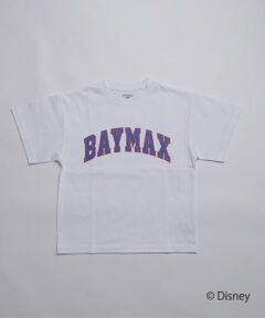 GLAZOS / グラソス Tシャツ | 【SKIT0LY】【DISNEY】BAYMAX_カレッジロゴ半袖Tシャツ