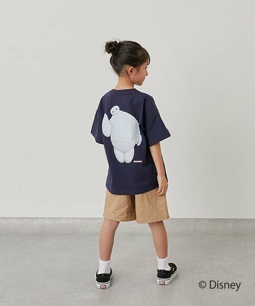 GLAZOS / グラソス Tシャツ | 【SKIT0LY】【DISNEY】BAYMAX_カレッジロゴ半袖Tシャツ | 詳細9