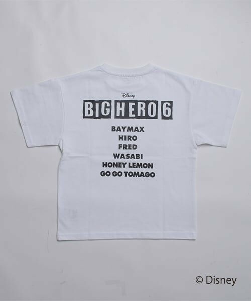 GLAZOS / グラソス Tシャツ | 【SKIT0LY】【DISNEY】BAYMAX_BIG HERO ６半袖Tシャツ | 詳細1