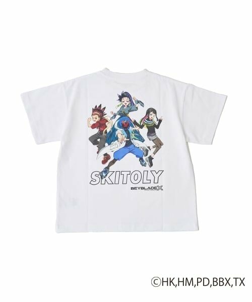 GLAZOS / グラソス Tシャツ | 【SKIT0LY】【BEYBLADE X】プリント半袖Tシャツ | 詳細5
