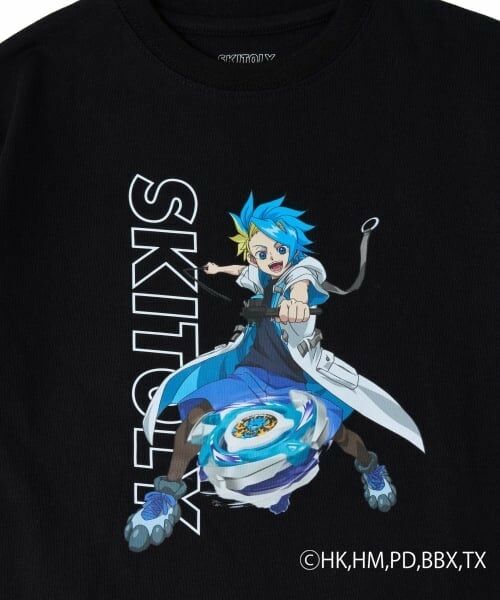GLAZOS / グラソス Tシャツ | 【SKIT0LY】【BEYBLADE X】プリント長袖Tシャツ | 詳細10